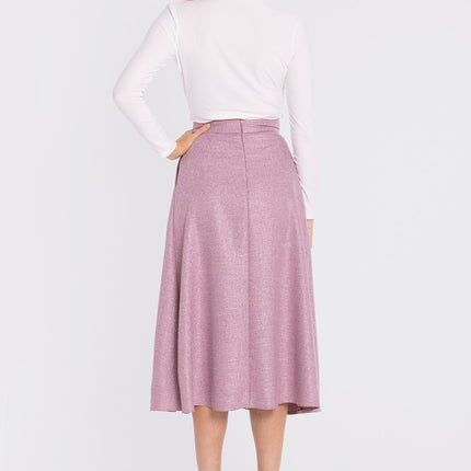 Stylove Women's Professional A-Line Skirt with Pockets and Stretch Fab