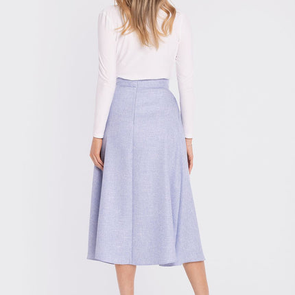 Stylove Women's Professional A-Line Skirt with Pockets and Stretch Fab