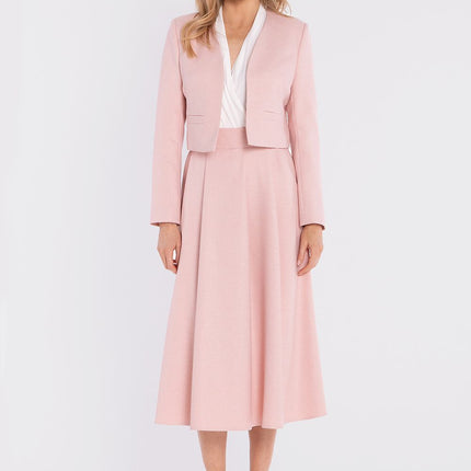 Stylove Women's Professional A-Line Skirt with Pockets and Stretch Fab