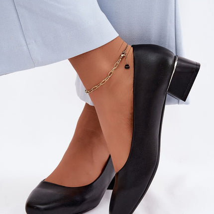 Step in Style Women's Professional Heel Pumps with Comfort Insole