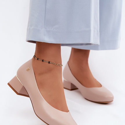 Step in Style Women's Professional Heel Pumps with Comfort Insole