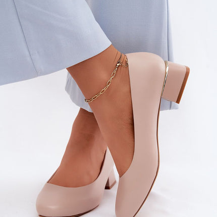 Step in Style Women's Professional Heel Pumps with Comfort Insole
