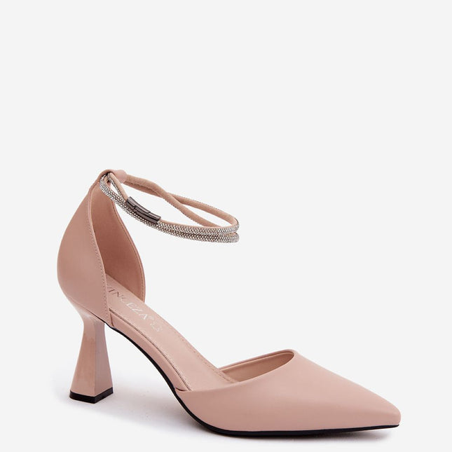 Step in Style Women's Block Heel Pumps - Comfortable & Stylish Design