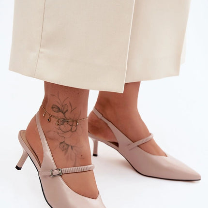 Step in Style Women's Professional Heel Pumps with Cushioned Insole