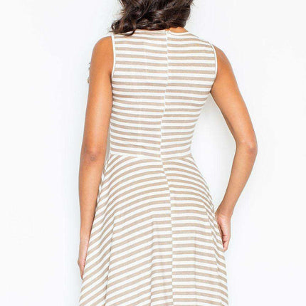 Navy Striped Sundress - Elegant Summer Essential