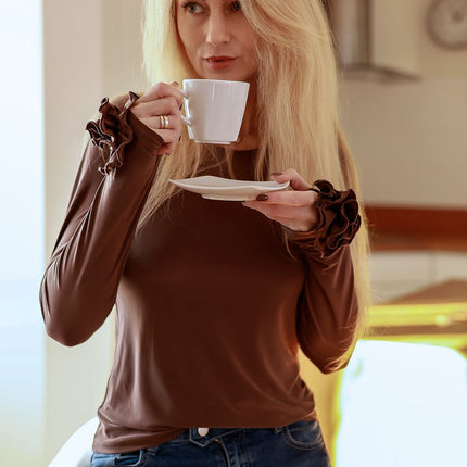 Mirale Professional Blouse - Elegant Design with Soft Fabric & Comfort