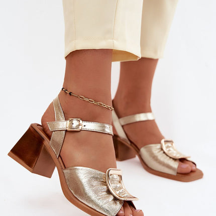 Step in Style Professional Heel Sandals with Comfort Cushioning