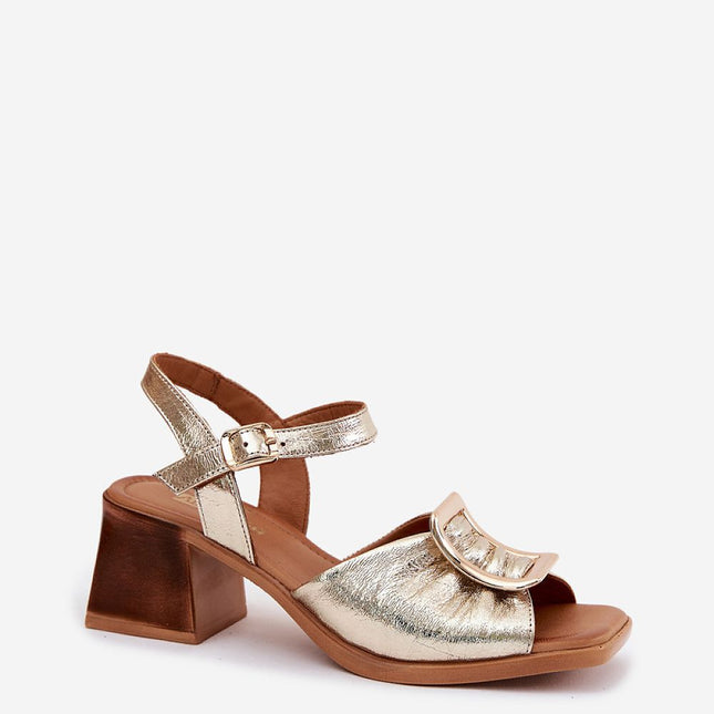 Step in Style Professional Heel Sandals with Comfort Cushioning