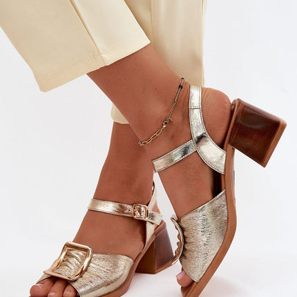 Step in Style Professional Heel Sandals with Comfort Cushioning
