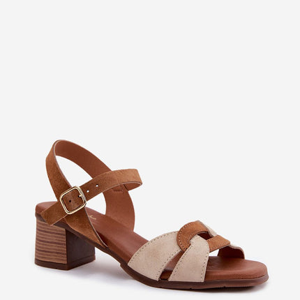 Step in Style Women's Heel Sandals - Comfortable & Elegant Design