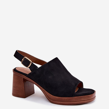 Step in Style Women's Heel Sandals - Elegant Design & Comfortable Fit