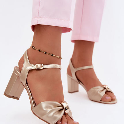 Step in Style Women's Heel Sandals - Comfortable Fit & Elegant Design