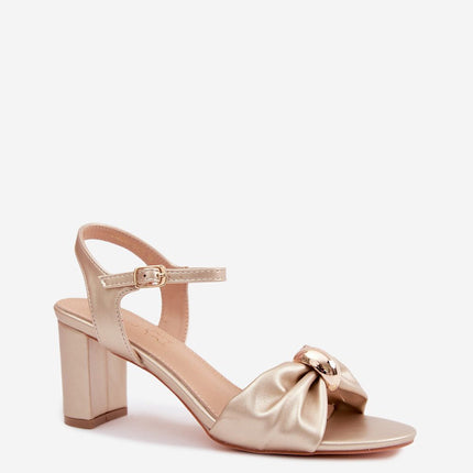 Step in Style Women's Heel Sandals - Comfortable Fit & Elegant Design