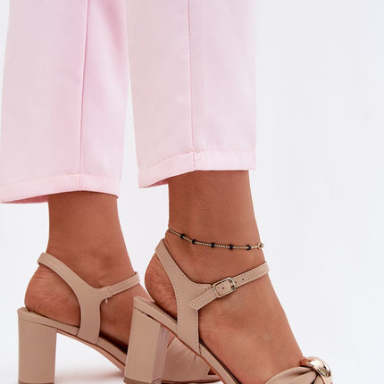 Step in Style Women's Heel Sandals - Comfortable, Elegant Design