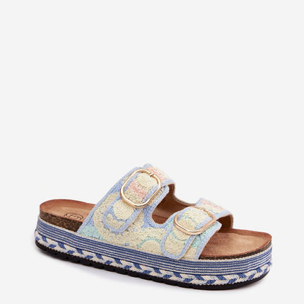 Step in Style Women's Platform Sandals with Cushioned Footbed and Adju