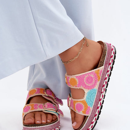 Step in Style Women's Platform Sandals with Cushioned Footbed & Adjust