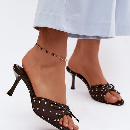 Step in Style Elegant Heeled Sandals with Cushioned Insole and Non-Sli