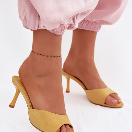 Step in Style Women's Heeled Sandals with Cushioned Footbed and Ankle