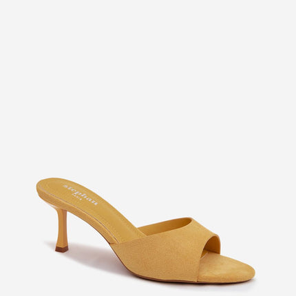 Step in Style Women's Heeled Sandals with Cushioned Footbed and Ankle