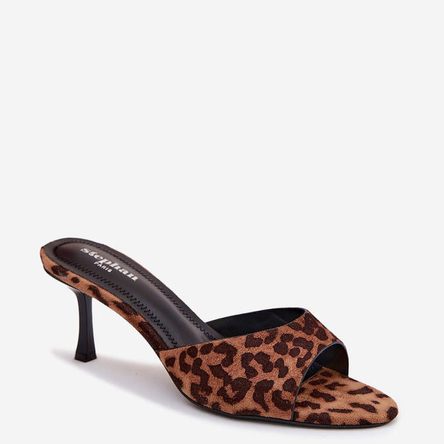 Step in Style Women's Heeled Sandals - Comfortable & Chic Design