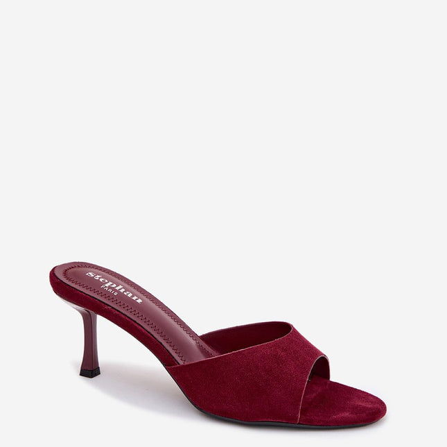 Step in Style Women's Heeled Sandals with Comfortable Cushioning