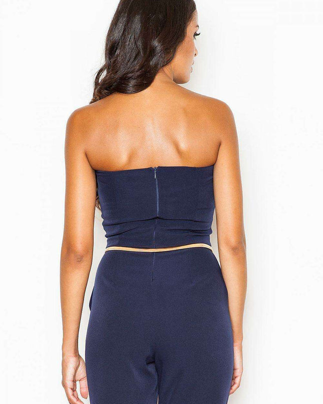 Elegant Sleeveless Jumpsuit with Belt - Women's Fashionable Romper