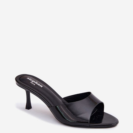 Step in Style Women's Heeled Sandals with Comfortable Cushioned Footbe