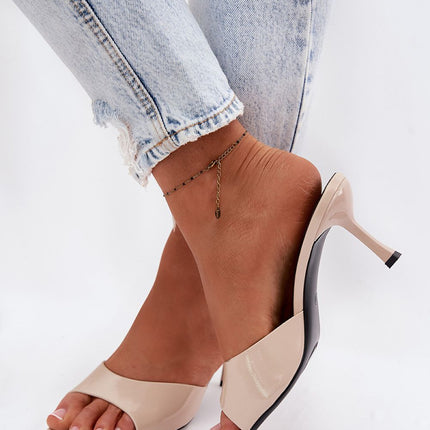 Step in Style Women's Heeled Sandals - Comfortable Cushioning & Chic D
