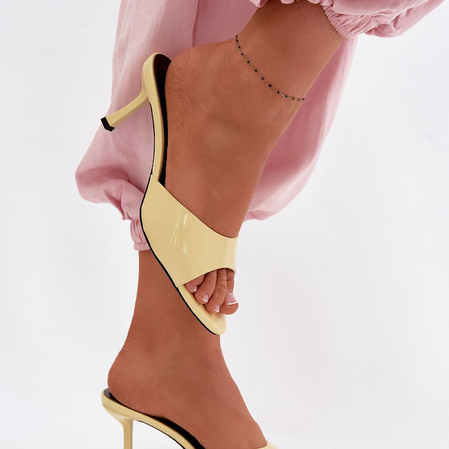 Step in Style Women's Heeled Sandals with Cushioned Footbed and Adjust