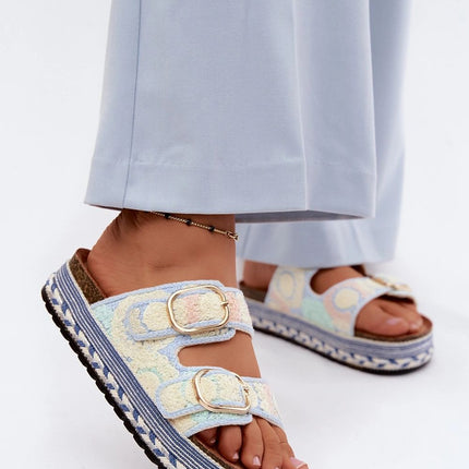 Step in Style Women's Platform Sandals with Cushioned Footbed and Adju