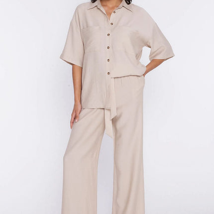Nife Professional Tailored Shorts with Pockets and Stretch Fabric