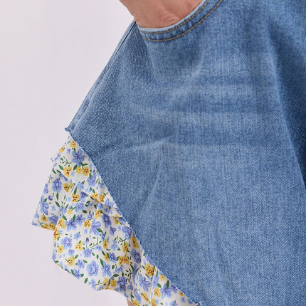 Factory Price Classic Denim Shorts with Stretch Fabric & Classic Fit
