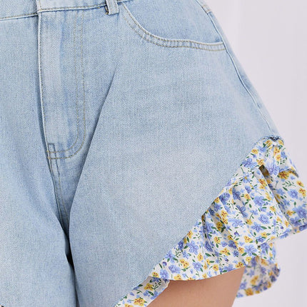 Factory Price Classic Denim Shorts with Stretch Fabric & Classic Fit
