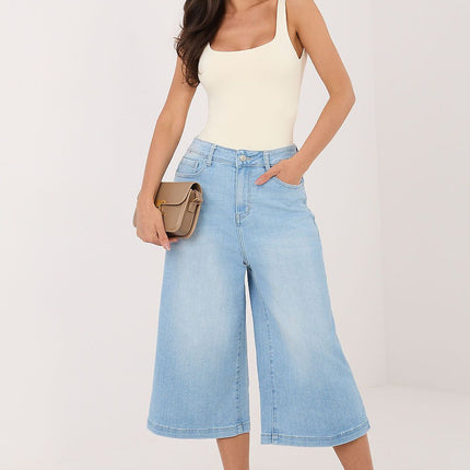 Factory Price Women's Professional Culottes with Pockets and Stretch F