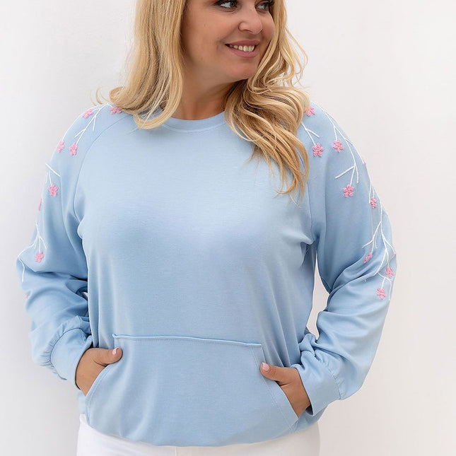 Relevance Plus Size Professional Sweatshirt - Soft Fabric, Cozy Fit