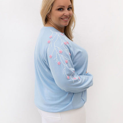 Relevance Plus Size Professional Sweatshirt - Soft Fabric, Cozy Fit
