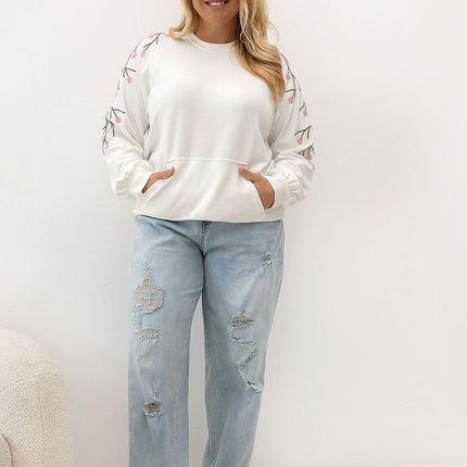 Relevance Plus Size Professional Sweatshirt - Soft Fabric, Cozy Fit