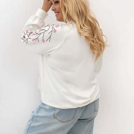 Relevance Plus Size Professional Sweatshirt - Soft Fabric, Cozy Fit