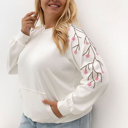 Relevance Plus Size Professional Sweatshirt - Soft Fabric, Cozy Fit