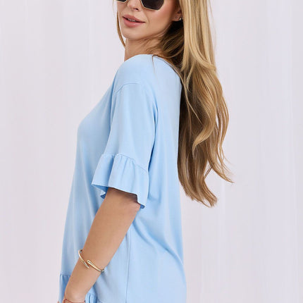 Relevance Professional Blouse - Lightweight, Wrinkle-Resistant Fabric
