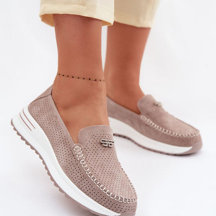 Step in Style Professional Moccasin with Comfort Insole and Slip-On De