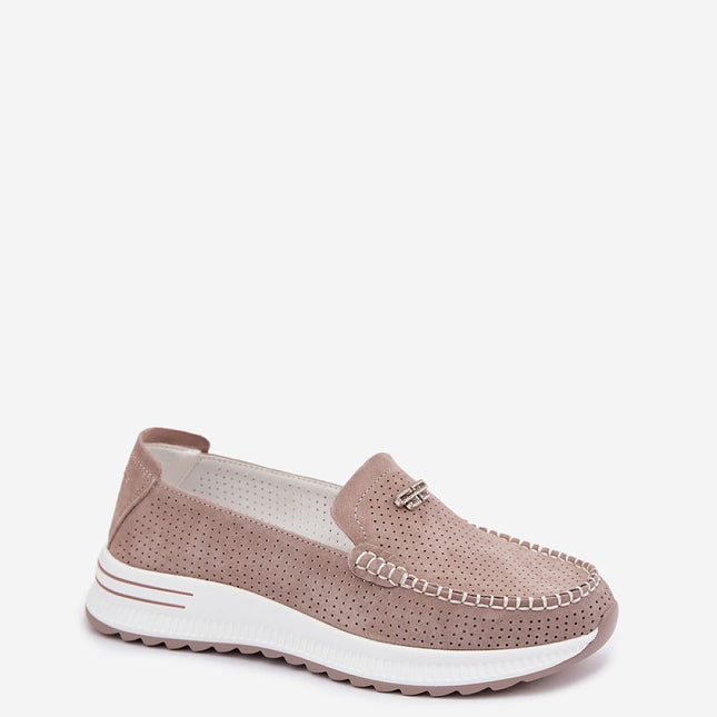 Step in Style Professional Moccasin with Comfort Insole and Slip-On De