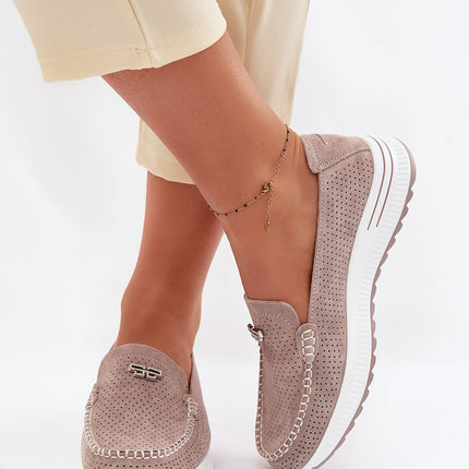 Step in Style Professional Moccasin with Comfort Insole and Slip-On De