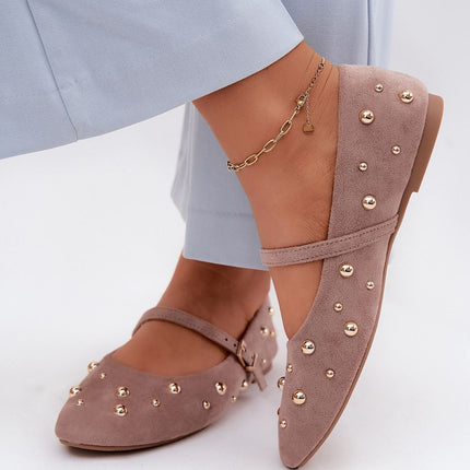 Step in Style Professional Ballet Flats with Cushioned Insole & Slip-O