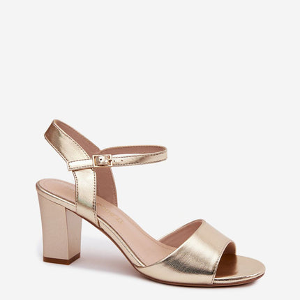 Step in Style Women's Heel Sandals - Comfortable & Elegant Design