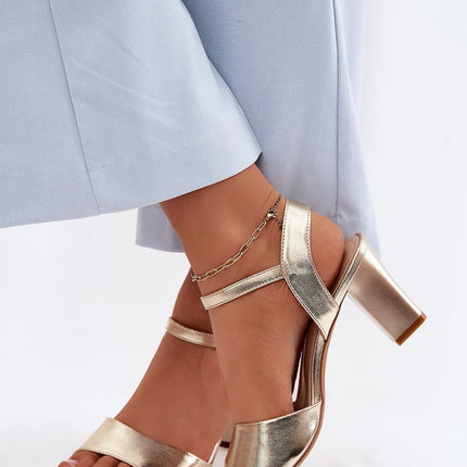 Step in Style Women's Heel Sandals - Comfortable & Elegant Design