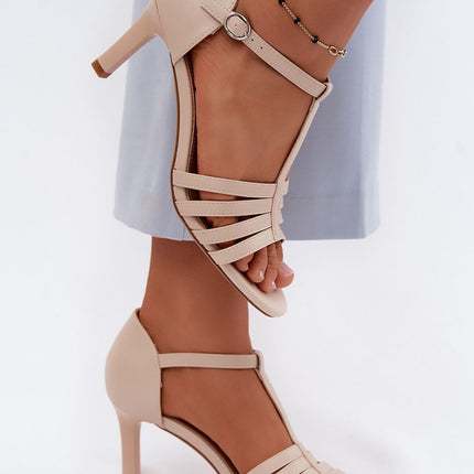 Step in Style Professional Heel Sandals - Comfortable & Elegant Design