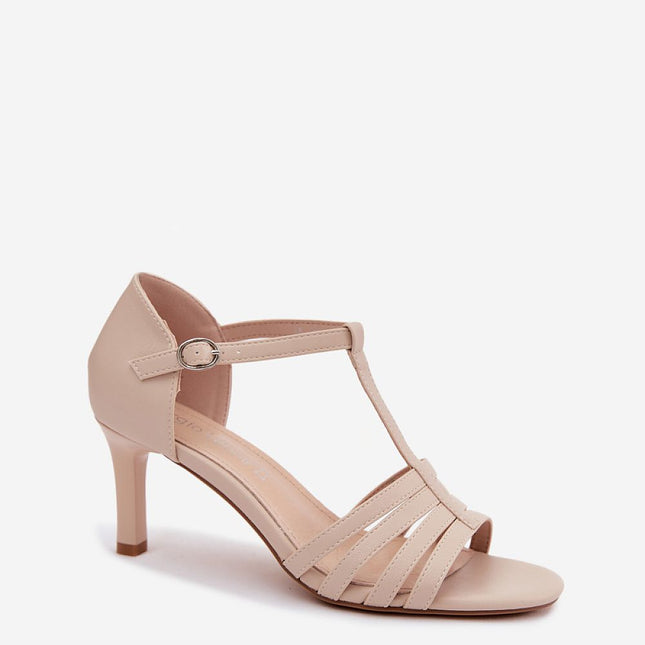 Step in Style Professional Heel Sandals - Comfortable & Elegant Design