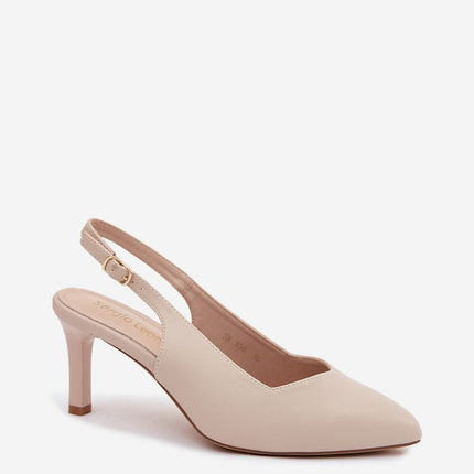 Step in Style Women's Heel Sandals - Comfortable & Elegant Design