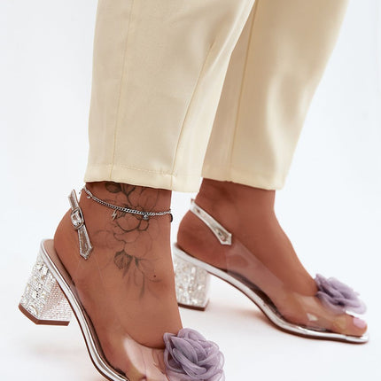 Step in Style Professional Heel Sandals with Cushioned Footbed